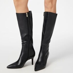 Elegant Black Knee-High Women's Boots